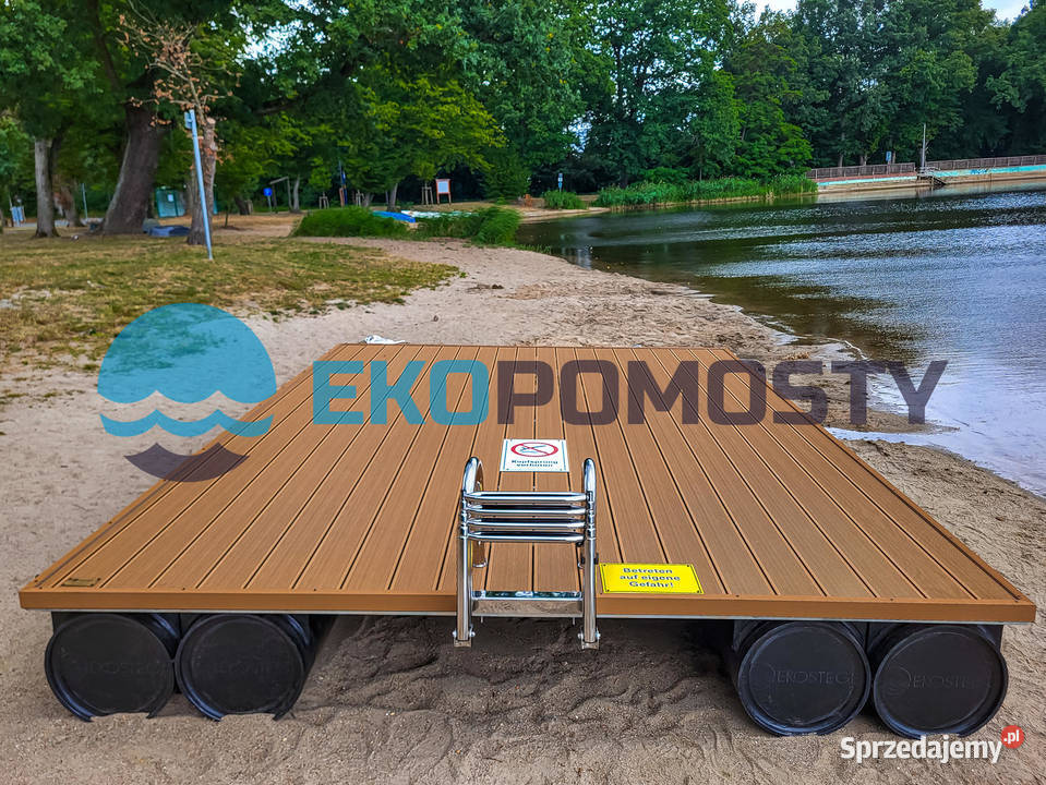 Pomost pływający platforma pływająca tratwa Pozostałe Kiekrz