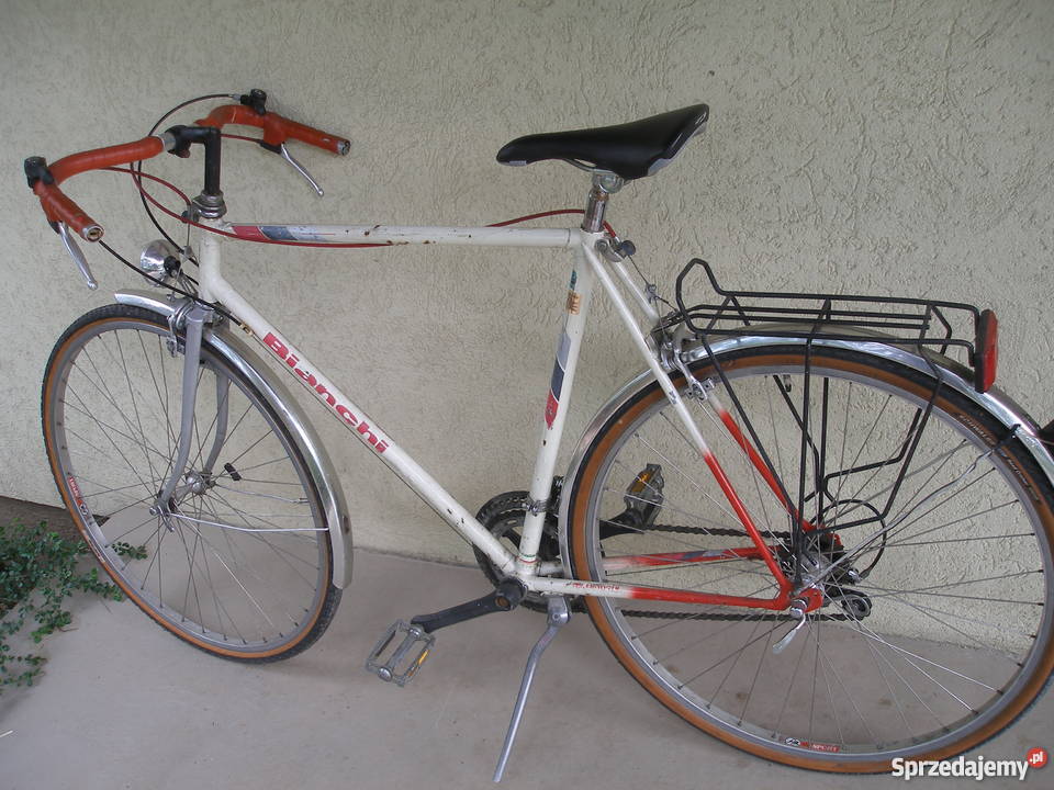 Kolarzówka Bianchi rower szosowy retro klasyk Poznań