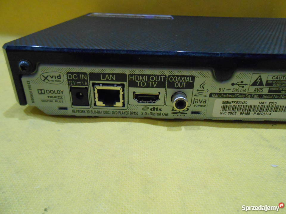 Odtwarzacz BLURAY LG 3D Sieciowy Katowice