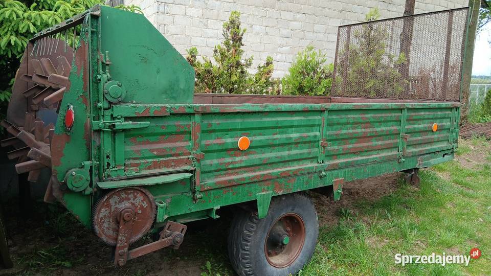 Rozrzutnik 35t 100 Sprawny Rozrzutniki obornika Turek