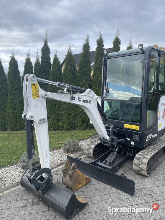 Minikoparka Bobcat E17 2021 1698 mth Rok produkcji 2021 dolnośląskie