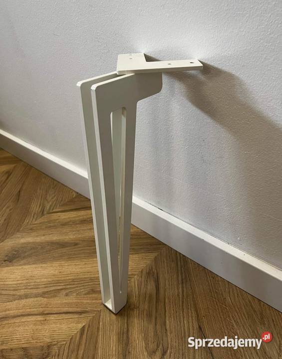 Biała Noga metalowe Nogi loft Stolik kawowy 45