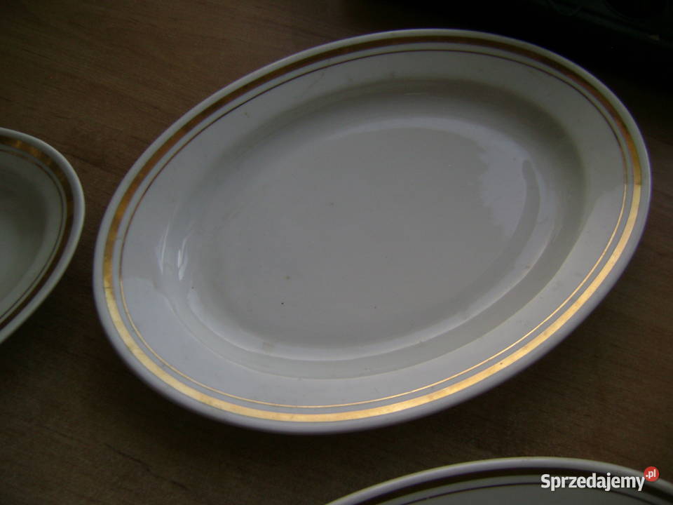 Starocie z PRL Porcelana Lubjana Zestaw 4 Gdynia