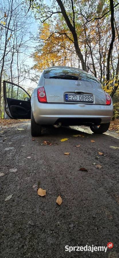 Nissan Micra K12 14 benzyna 2010 r Zadbana Łódź sprzedam