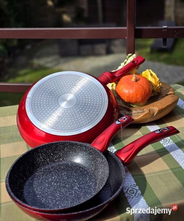 Komplet 3 patelni Pozostałe Grodzisk Mazowiecki