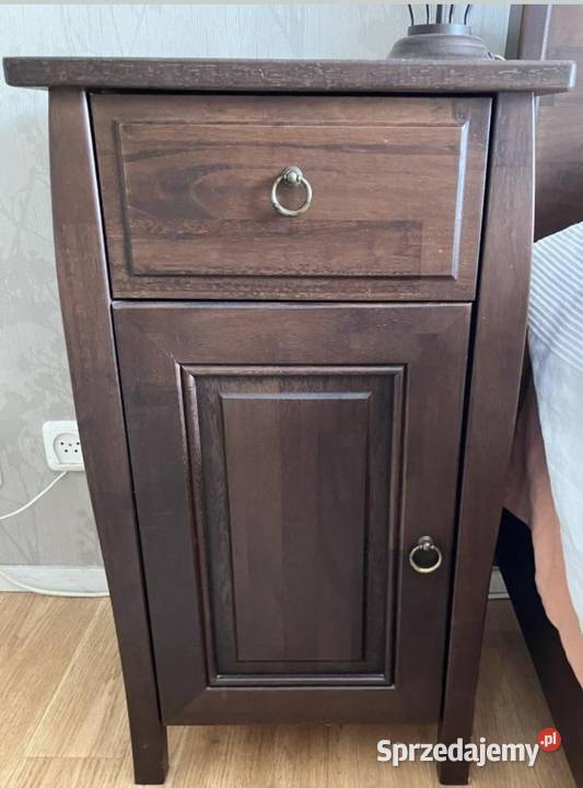 Sypialnia łóżko 160x200 szafki nocne Kamieniec Ząbkowicki