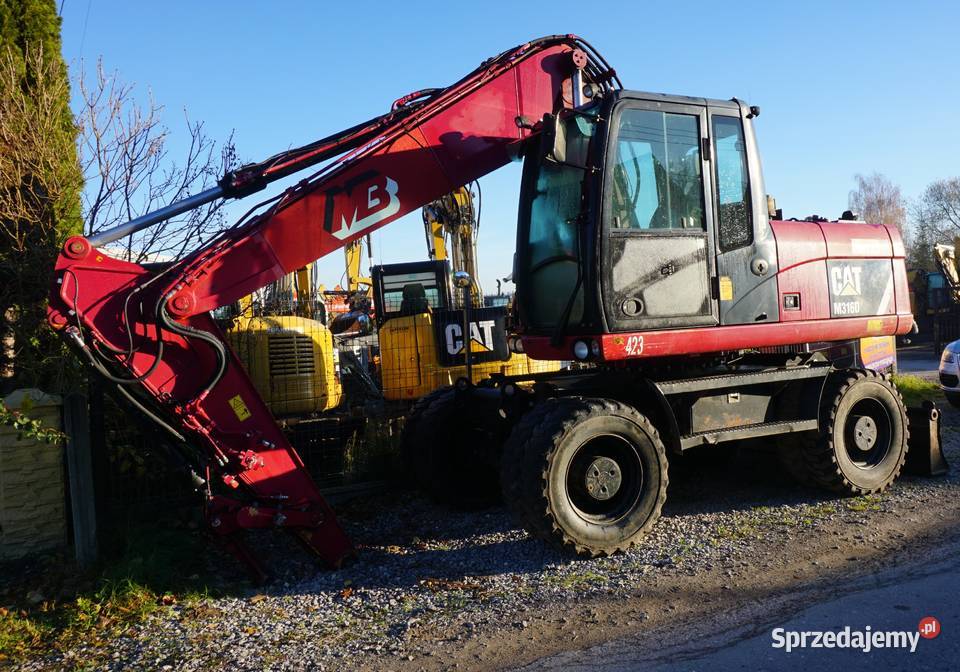 Koparka kołowa CAT M 316 D 2013 Jeziorko