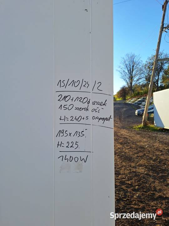 Komora chłodnicza myśliwskakomora chłodnicza na Biznes i Przemysł Laskowa sprzedam