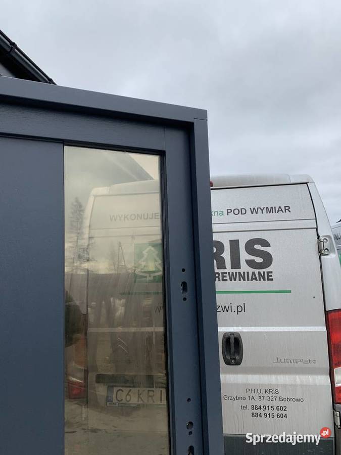 Drzwi zewnętrzne ocieplane ATRACYT BIAŁE KRIS Drzwi i okna Grzybno