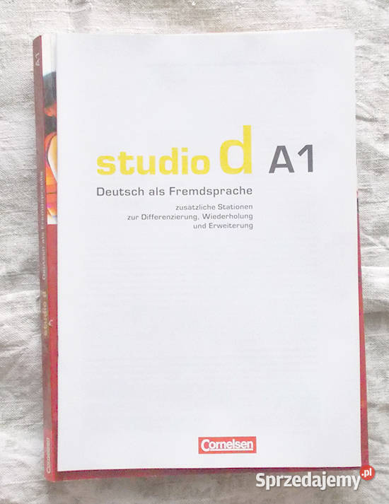 książka do niemieckiego Studio d A1 język Olsztyn