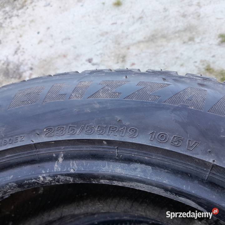 Opony ZIMA 23555R19 BRIGDESTONE 2014 7mm Świątniki Górne