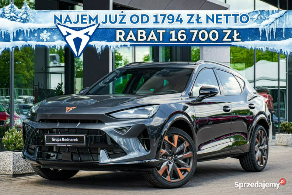 Cupra Formentor 15 eTSI 150 DSG Dostępny ręki centralny zamek łódzkie Łódź