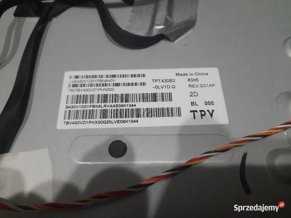 Philips 43PFS552512 na części Sosnowiec sprzedam