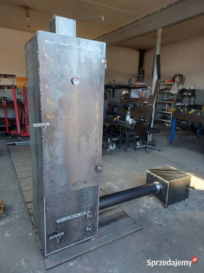 Wędzarnia Smoker Grill Dwa Paleniska Blacha 3 mm Trzebież