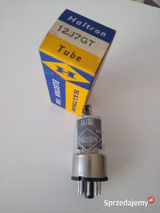 Lampa pentoda 12J7GT Haltron Prostyń