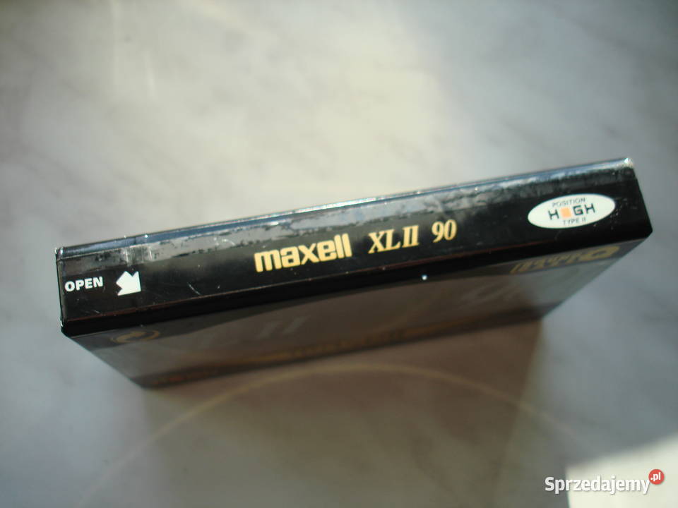 Maxell Kaseta do magnetofonu XL II 90 min nowa i