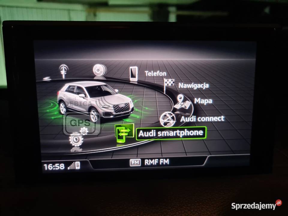Mapy Audi Mib2 4G Mhi2 MHS2 Mapa 2023 Android Auto CarPlay