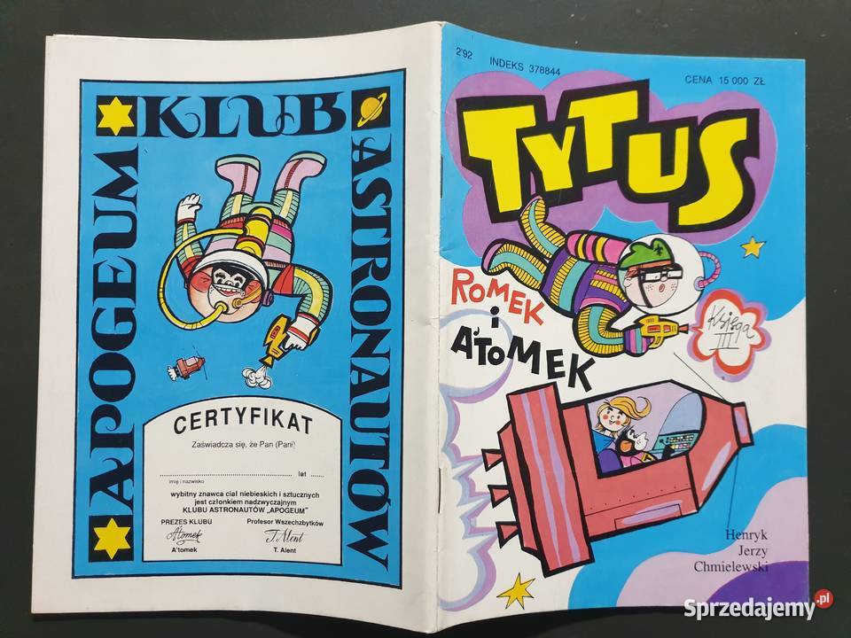 Tytus Romek i ATomek księga III wydIV zmienione Gdynia