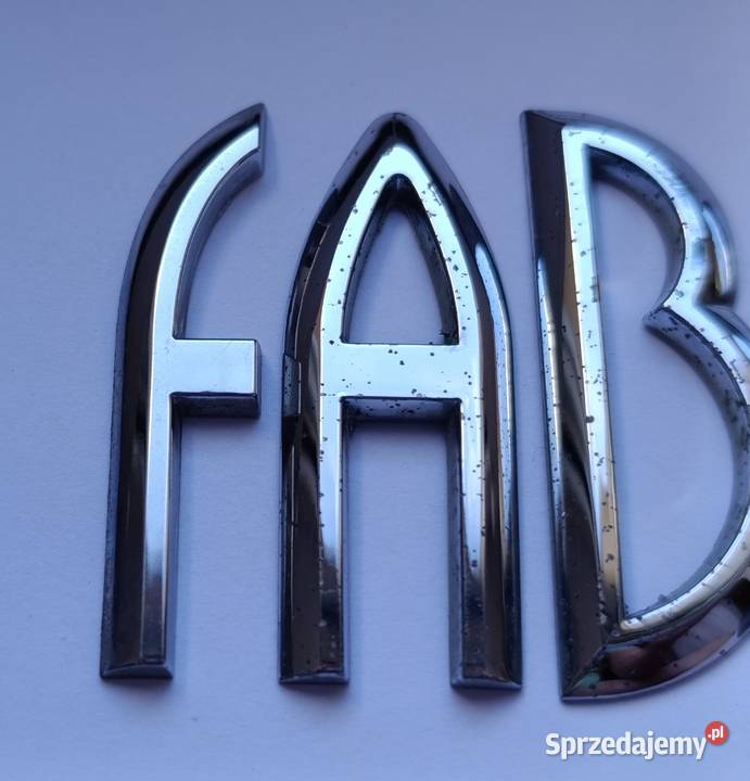 Napis emblemat Skoda Fabia I 9904r