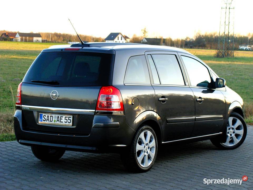 Opel Zafira 18 140 benzyna manual sprowadzony 140KM Radom