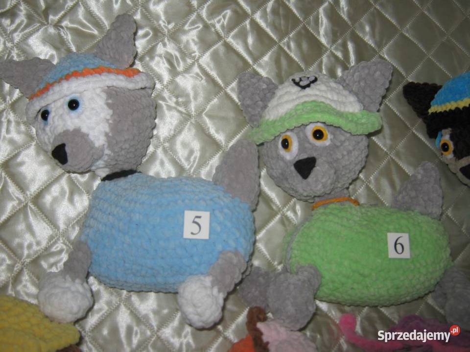 Psi patrol Pieski Rękodzieło 7 sztuk Dla Dziecka Baranowo