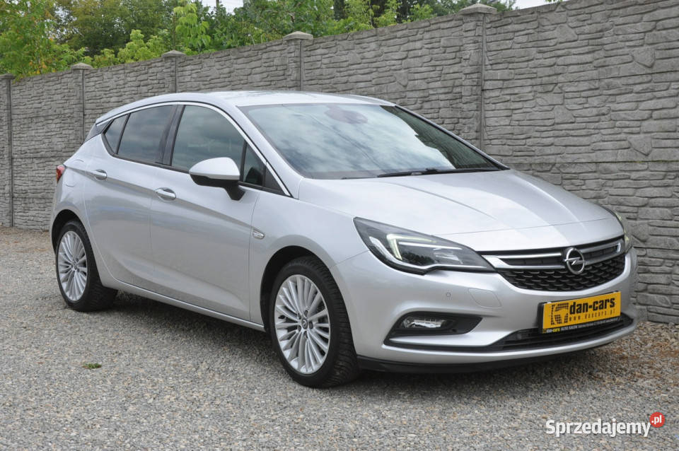 Opel Astra 14 Turbo 125 LED Navi Radar Asystent Dąbrowa Górnicza