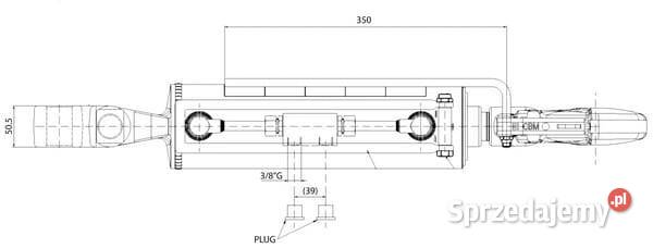 Łącznik górny hydrauliczny kat 3 3PHGCA240332