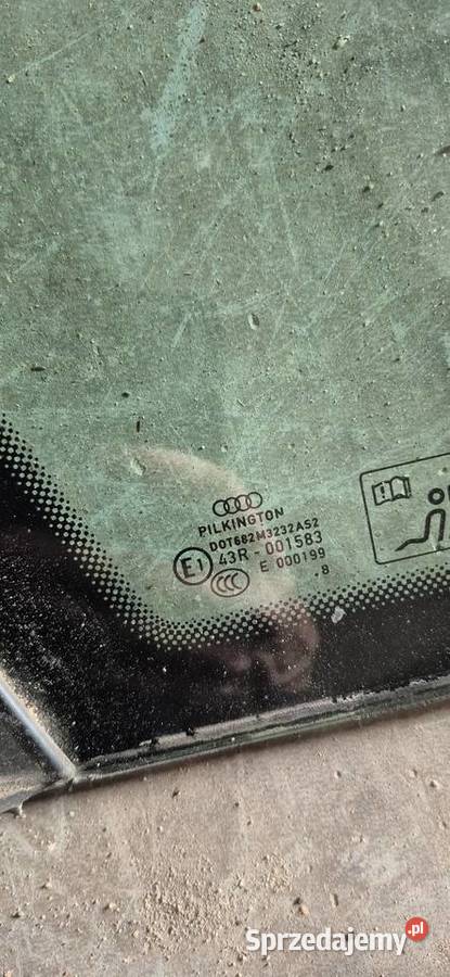 Szyby karoseryjne tylne Audi A3 8P Sportback osobowe pomorskie Słupsk