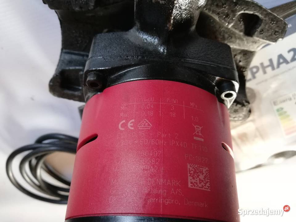 Dwie pompy obiegowe Grundfos Alpha2 2540 i Wilo Hydraulika i armatura Wolbrom