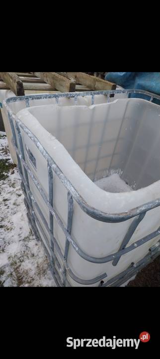 Beczka na zboże kukurydzę sąsiek 1000l mauzer Nowy Sącz