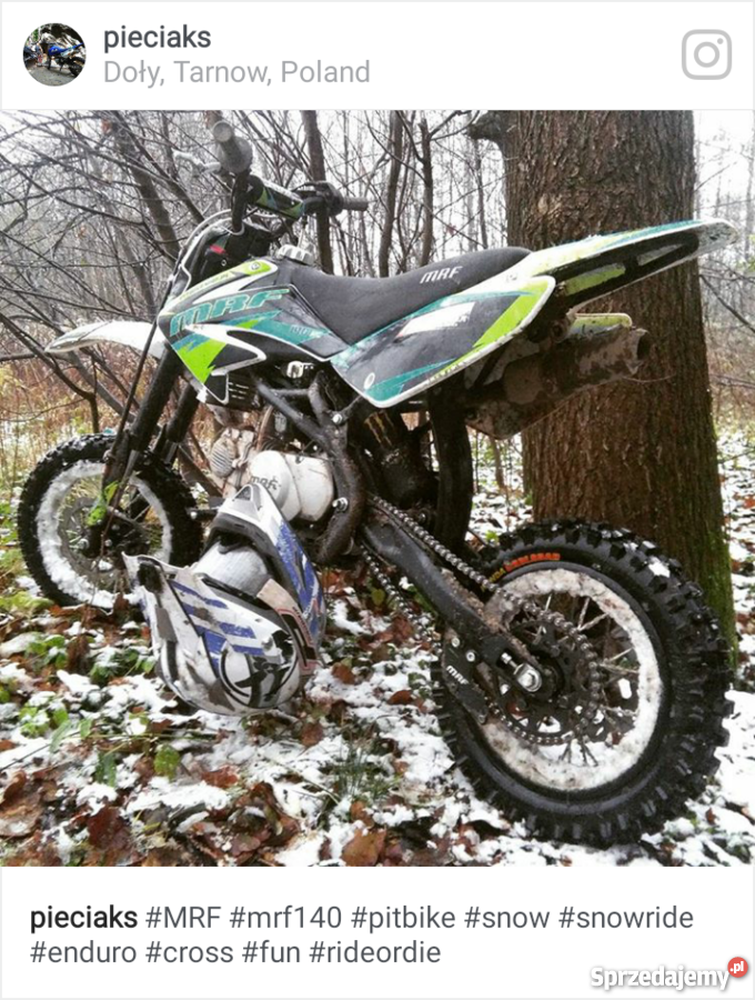 PitBike MRF 140rc tuningu nie ycf hq pitbike małopolskie Tarnów