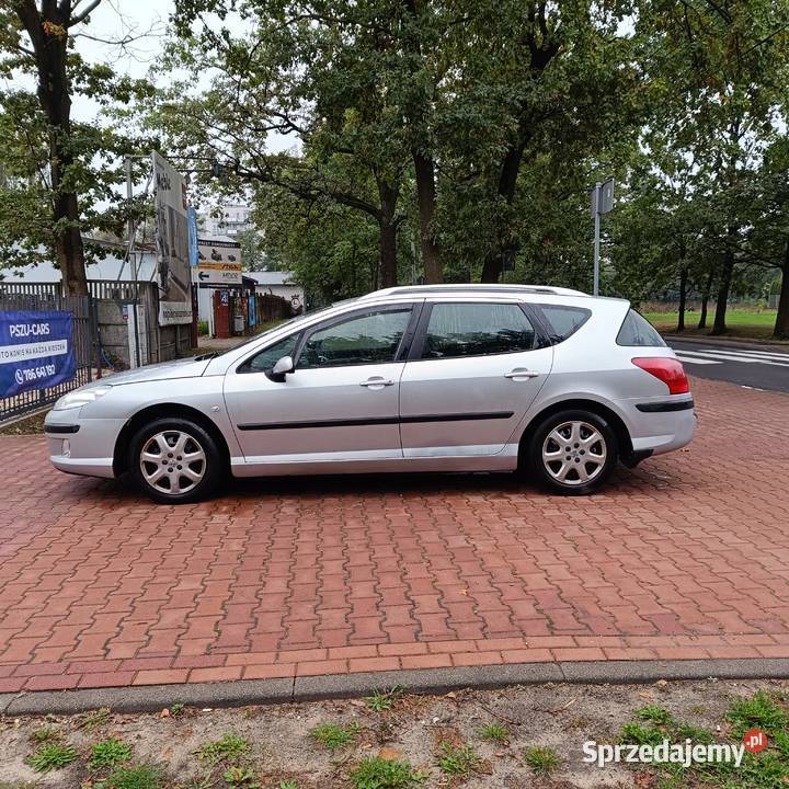 Peugeot 407 17 2008 r 18 benzyna Kombi Salon