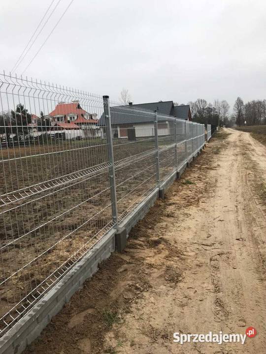 Ogrodzenie panelowe 153 z PODMURÓWKA Ogrodzenia i bramy Białystok