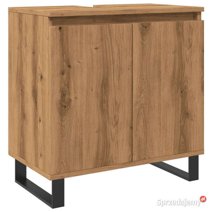 Szafka łazienkowa dąb artisan 58x33x60 WM857221 Pozostałe Warszawa