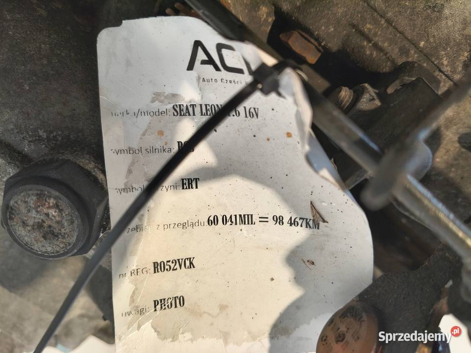 SKRZYNIA BIEGÓW VW Golf IV Audi A3 8L Seat Leon osobowe Chełm