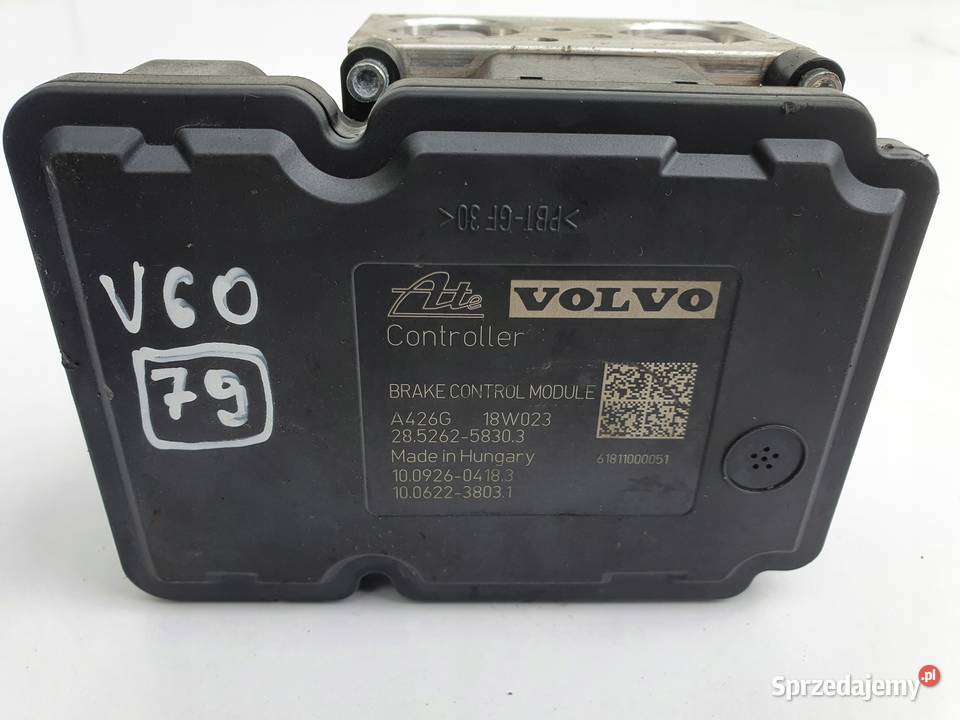 Volvo V60 S60 II POMPA ABS Sterownik P31423348 Układ ABS i ESP Chełm