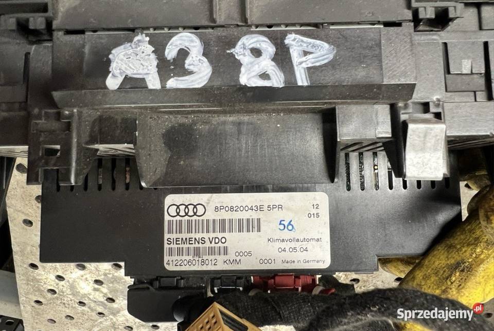 Panel klimatyzacji Audi A3 8P sterownik sprzedam