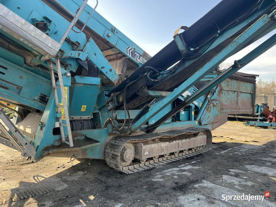 Przesiewacz wibracyjny Powerscreen Chieftain pełny VAT Pozostałe Maszyny budowlane Zator