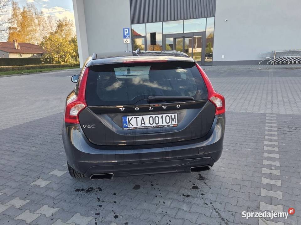 Volvo V60 D4 20 Diesel 181 2015r elektryczne szyby Wojnicz