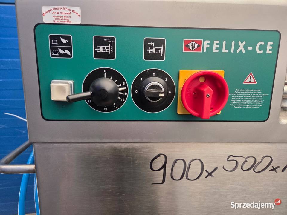 Treif Felix CE Kostkownica Krajarka do mięsa Krotoszyn