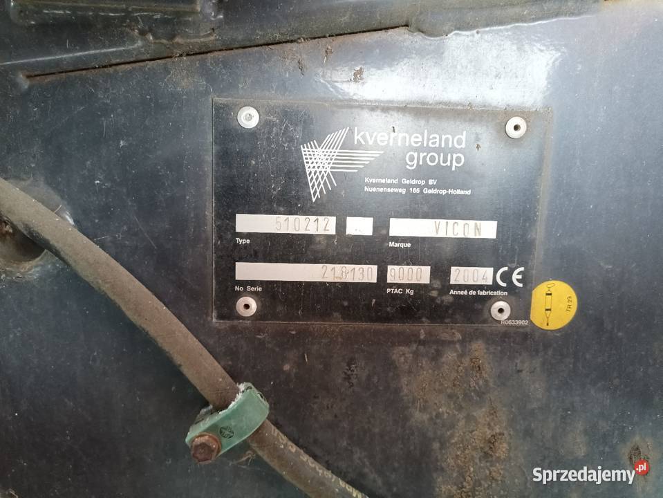 Prasa wielkogabarytowa vicon lb 12100 prasa Szczawno