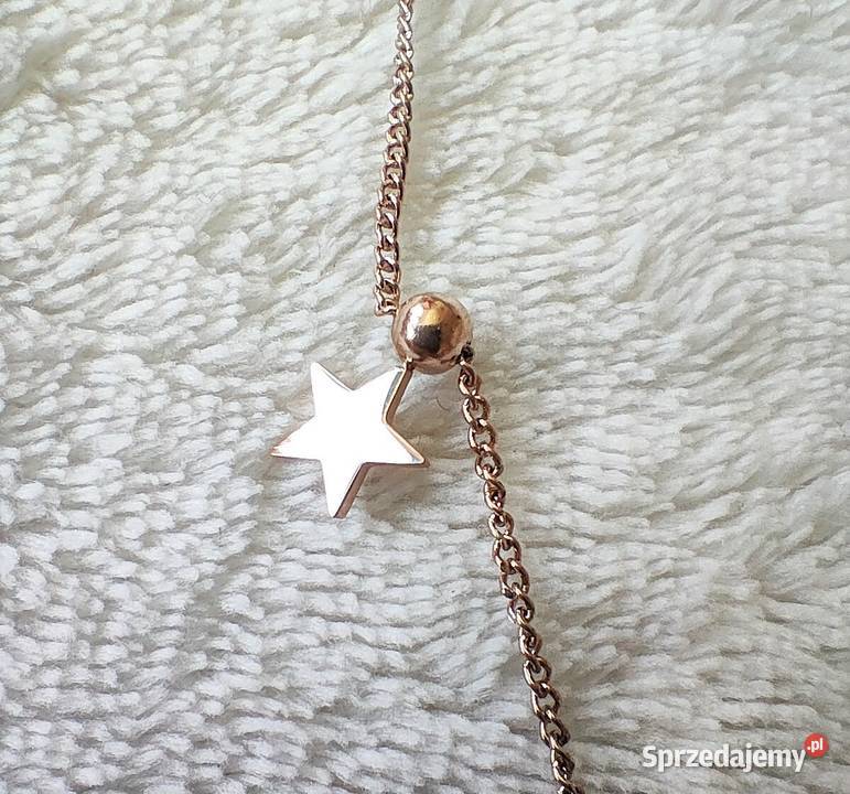 Nowy naszyjnik gwiazdy księżyce gwiazdki Szczecin