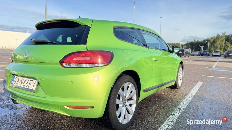 Volkswagen Scirocco 14 TSI 122 Zielony metalik sprzedam