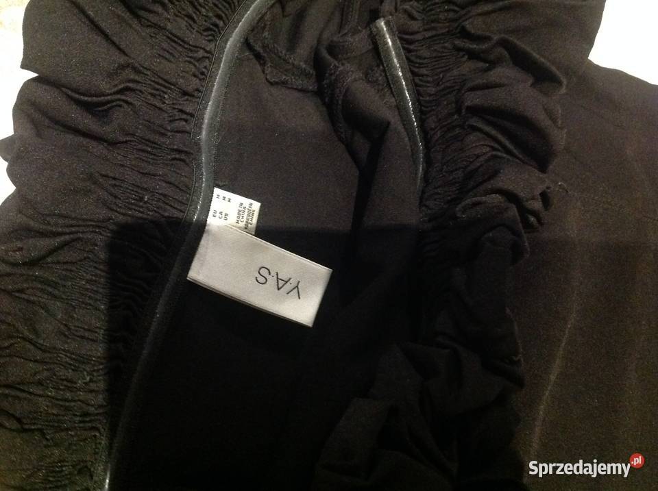 Sukienka Mini Mała Czarna Damska YAS S Nowa Sól