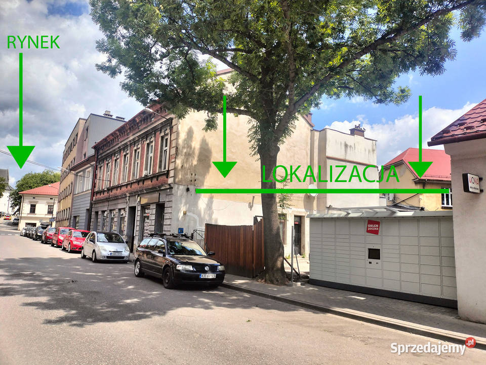 plac centrum Wadowic pod FOOD TRUCK Wadowice woda Wynajem sprzedam