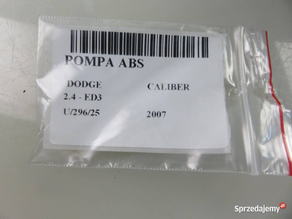POMPA ABS DODGE CALIBER P05105823AC 2502120311 osobowe małopolskie