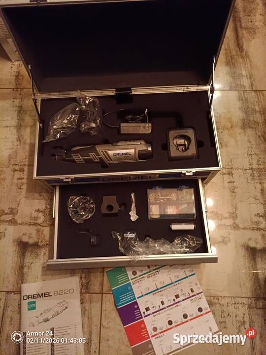 Dremel 8220 multi szlifierka plus walizka nowe Krze Duże sprzedam