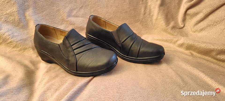 Damskie buty platformowe skórzane Rozmiar 37 Brwinów