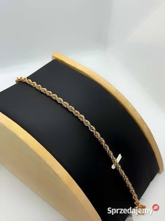 Złota Bransoletka pr 585 229g Długość 195 Zegarki i Biżuteria Elbląg