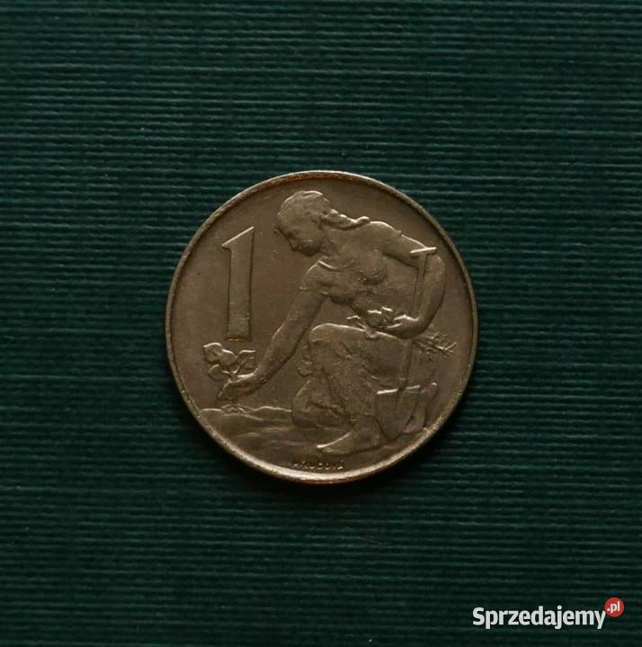 CZECHOSŁOWACJA Republika Federacyjna 1 korona Gliwice